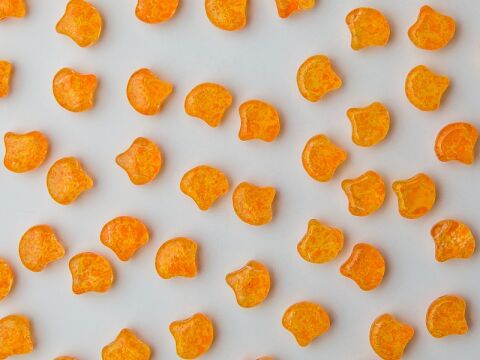CONFETTI SPLASH ORANGE YELLOW