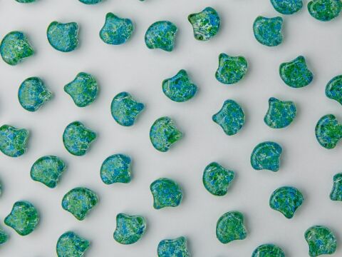 CONFETTI SPLASH BLUE GREEN