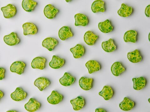 CONFETTI SPLASH YELLOW GREEN