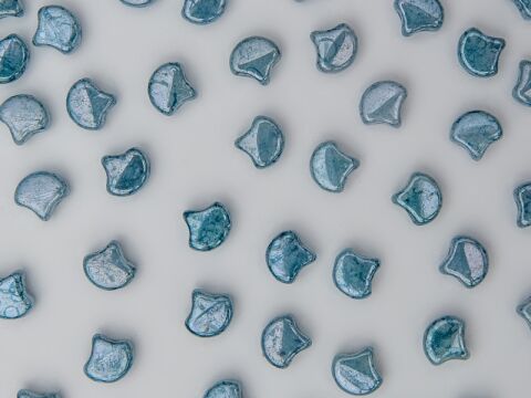 WHITE OPAL BLUE TERRACOTTA