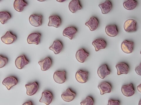 WHITE OPAL VIOLET TERRACOTTA