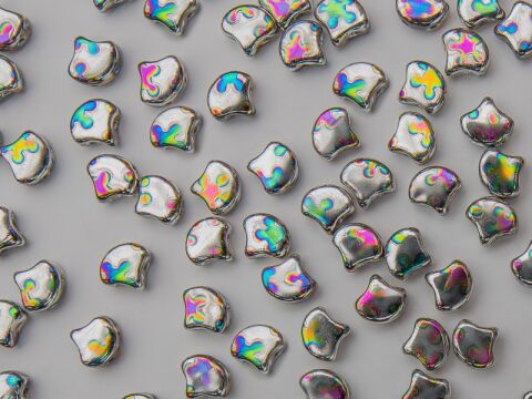 JET SILVER RAINBOW BLOTCH