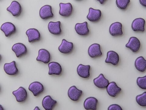 METALLIC SUEDE PURPLE