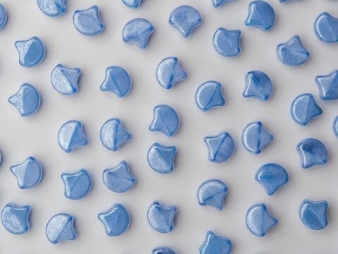 OPAL BLUE WHITE LUSTER