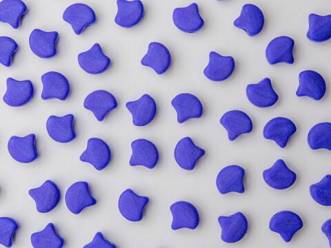 OPAQUE BLUE MAT