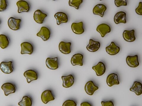 OPAQUE GREEN PICASSO