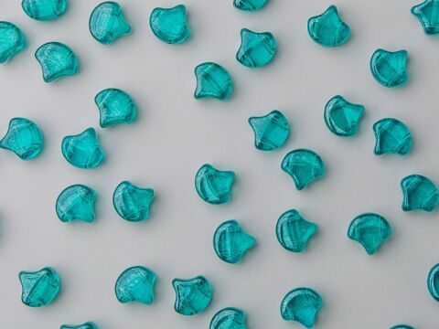 AQUAMARINE BEIGE LUSTER