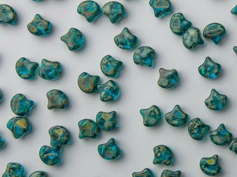AQUAMARINE TRAVERTIN DARK