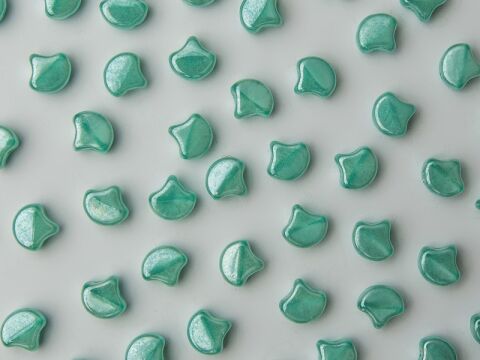 OPAL GREEN AQUA WHITE LUSTER