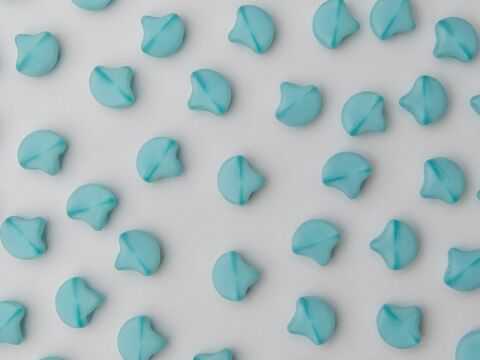 SILK BLUE OPAL MAT