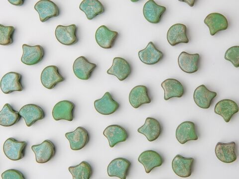 TURQUOISE GREEN PICASSO MAT