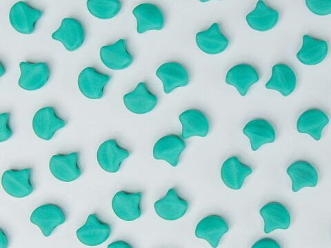 TURQUOISE GREEN MAT