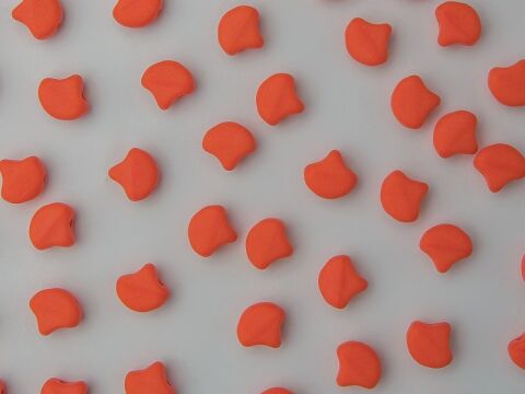 OPAQUE ORANGE MAT