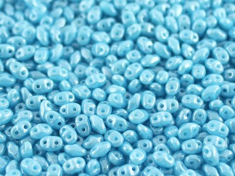 TURQUOISE BLUE WHITE LUSTER