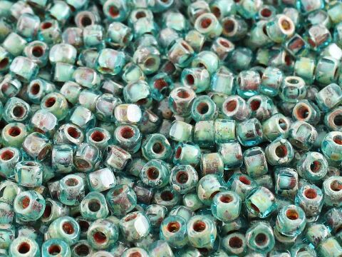 AQUAMARINE TRAVERTIN DARK