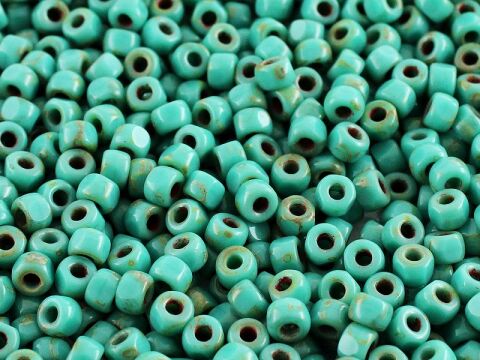 TURQUOISE GREEN TRAVERTIN DARK