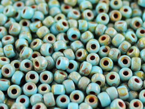 TURQUOISE BLUE TRAVERTIN DARK