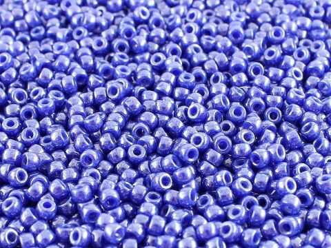 OPAQUE BLUE WHITE LUSTER