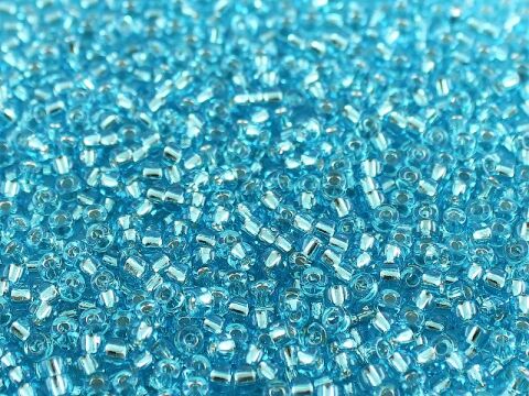 AQUAMARINE SILVER LINED