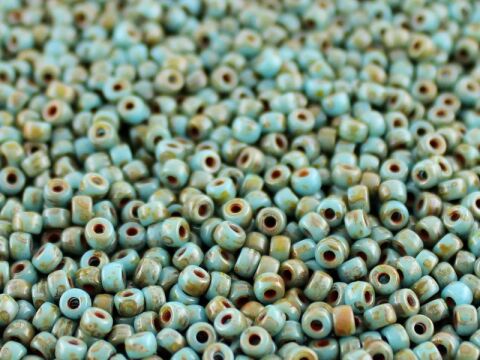 TURQUOISE BLUE TRAVERTIN DARK
