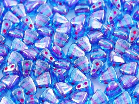 AQUAMARINE PINK LINED WHITE LUSTER 0.1 kg