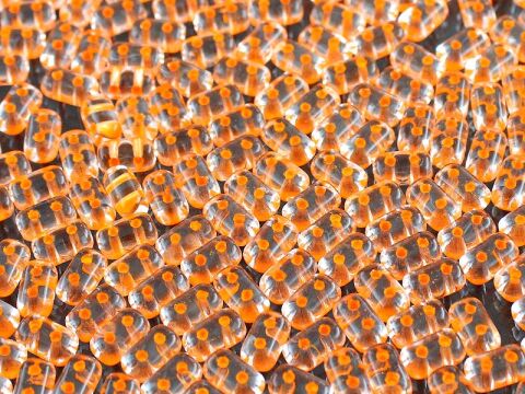 CRYSTAL ORANGE LINED