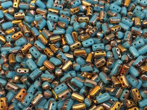 TURQUOISE BLUE CAPRI GOLD