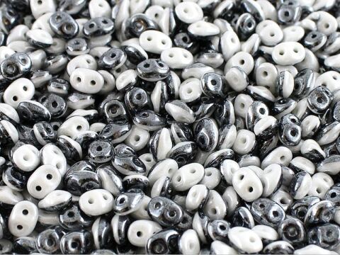 BLACK/WHITE OPAQUE WHITE LUSTER